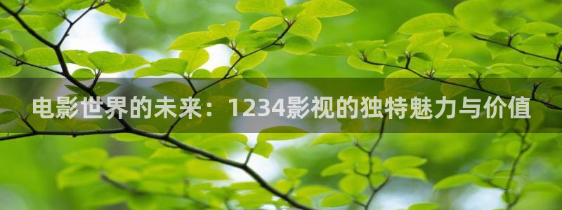 七七影院桃：电影世界的未来：1234影视的独特魅力与价值